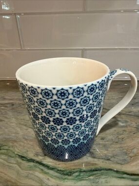 Monsoon Blue Floral Ceramic Mug